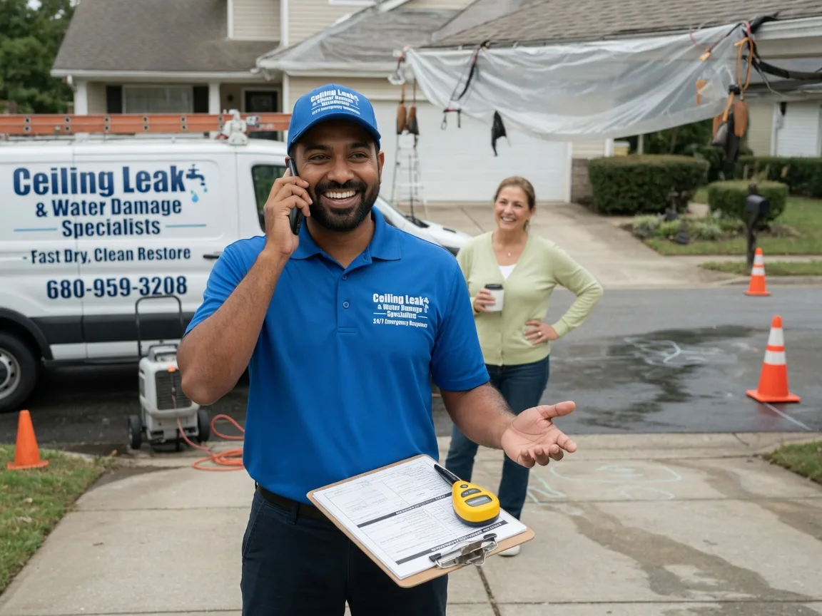 Ceiling Leak Cleanup Kings Park, NY FAQs